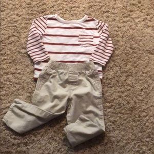 long sleeve shirt and pants